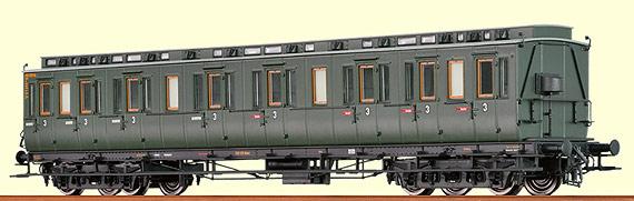 4 axle Compartment Passenger car 3rd class<br /><a href='images/pictures/Brawa/45254.jpg' target='_blank'>Full size image</a>
